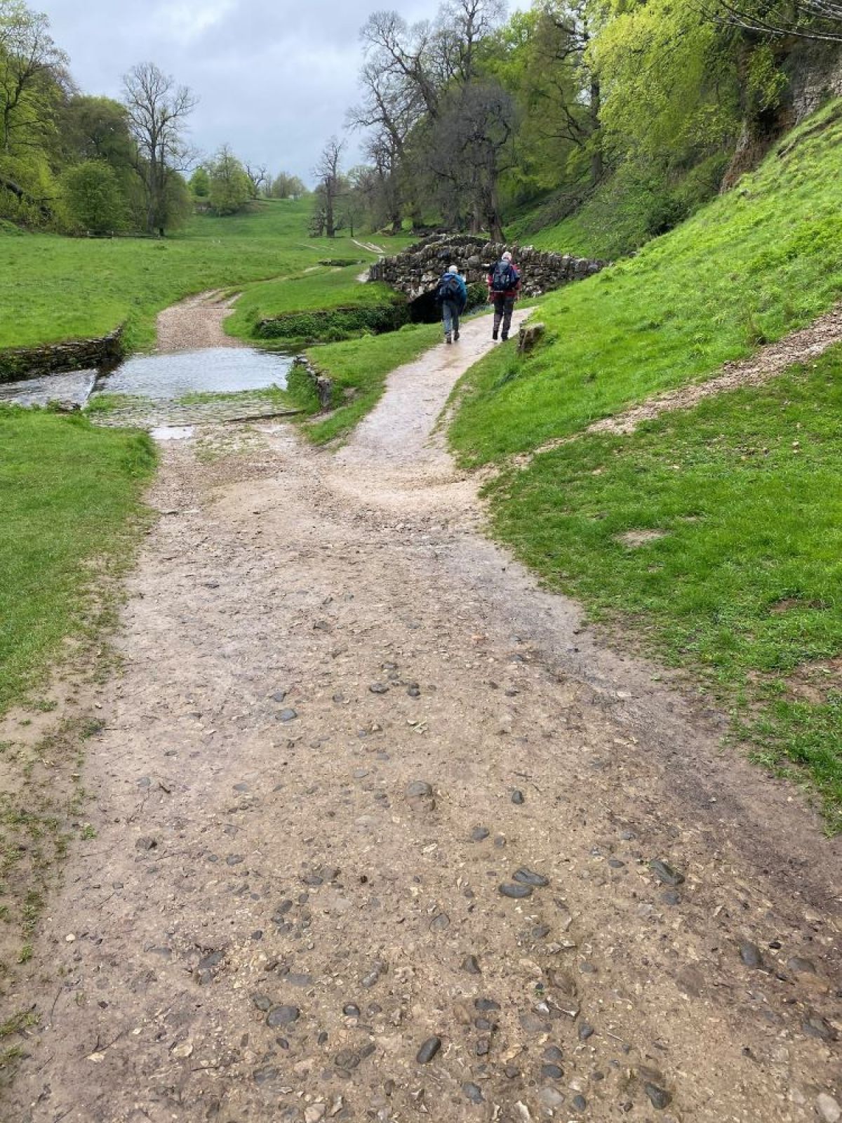 ------Sponsored Walk from Ripon Cathedral to Bradford Cathedral------ Raises £2,100 - A Muddy Path on day one