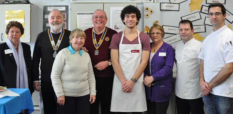 26 January 2013 - Nathan wins local Rotary Young Chef Competition - 