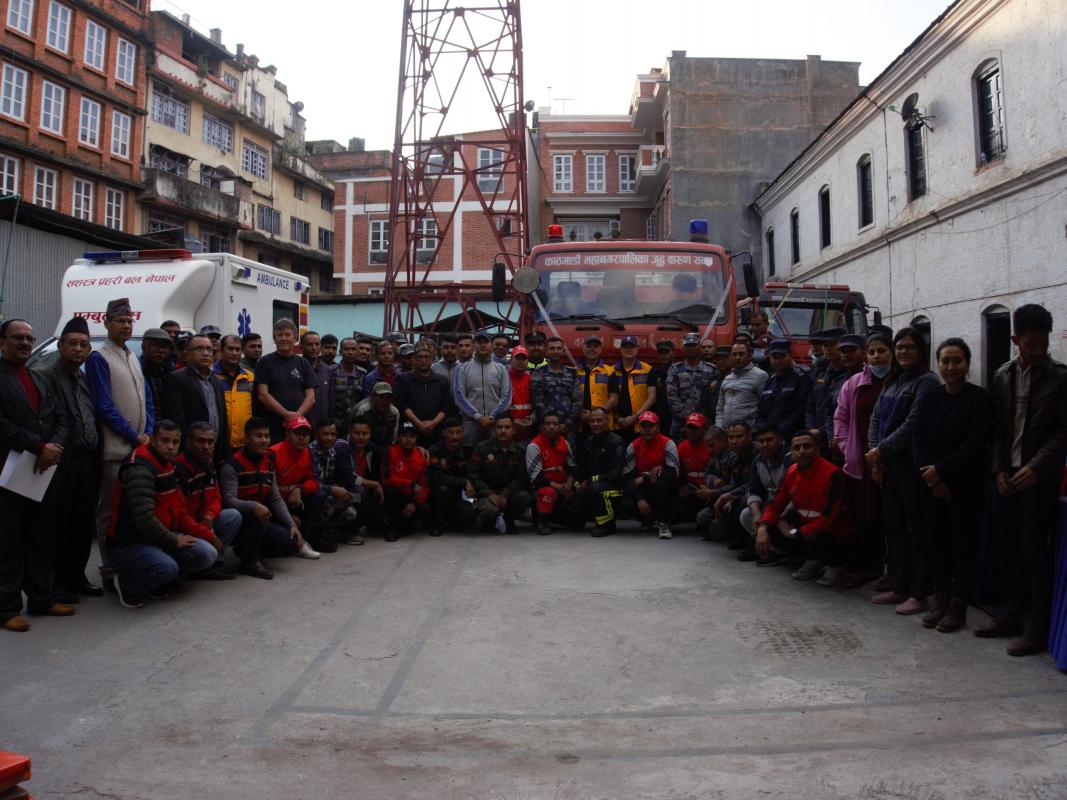 £4,000 Donated to Fire Fighting in Nepal - 
