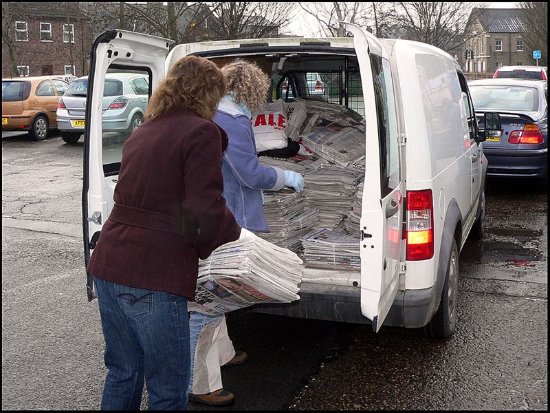 Waste Paper Collection Rotary March
