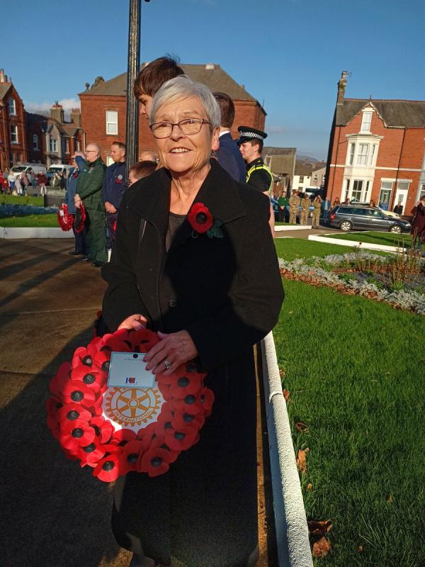 Remembrance Day - President Carole on November 13th 2022