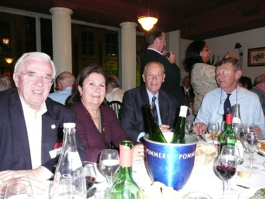 District Conference 2007, Lille - John Nolan, Claudine Malaquin, David Howden and Jean-Marc Willefert