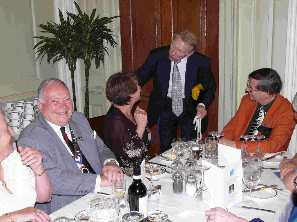 President's Evening 2007 - Paul Sands, President of the Probus Club of Twickenham.