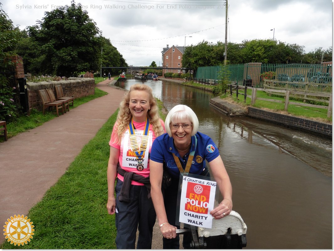 Four Counties Ring Walking Challenge For End Polio - 