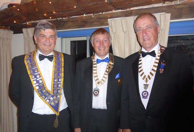 Charter Night 2016 - and with Michael Pellizzarro President of the King's Lynn Club