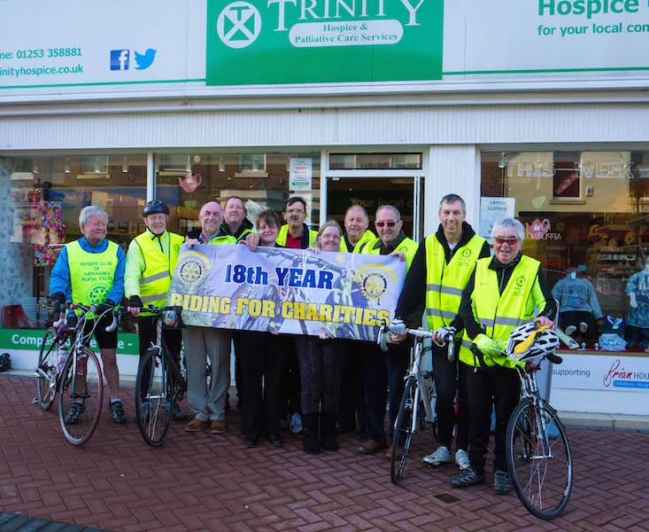 Kirkham Rotary Coast to Coast Cycle Ride 2015 - 