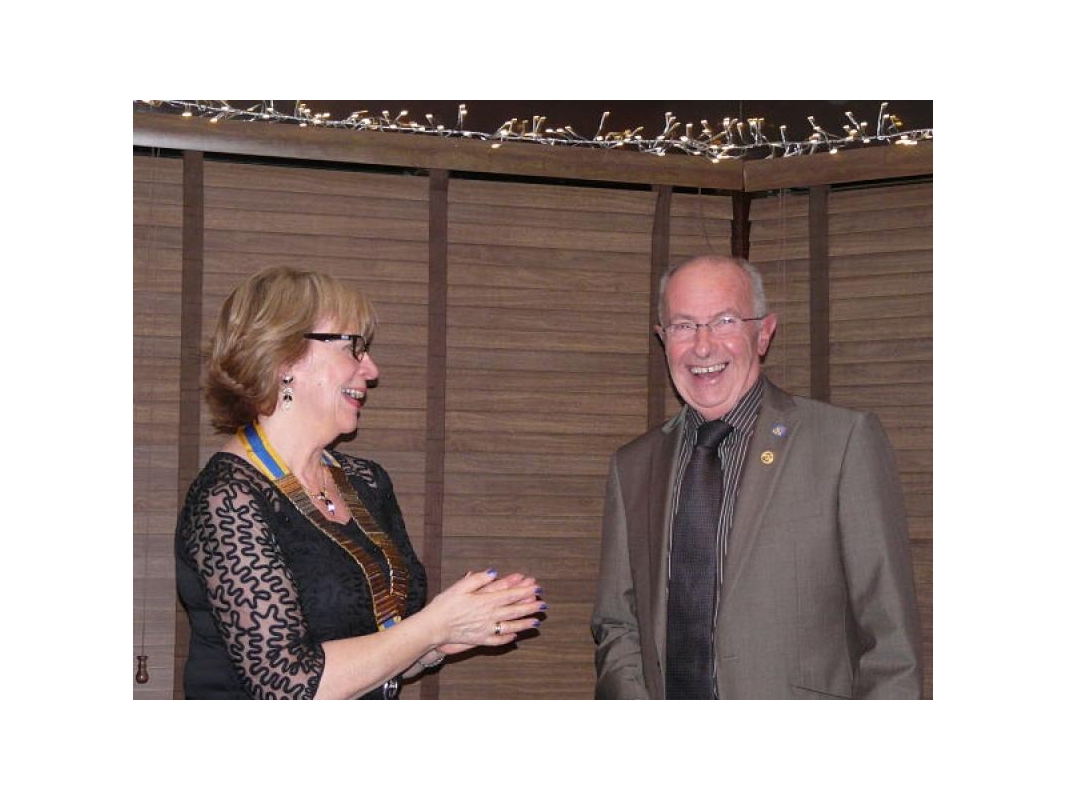 Paul Harris Fellows - Douglas has dedicated a great deal of his free time to ensure the success of Rotary in Troon including the celebrations to mark the club's 60th anniversary.