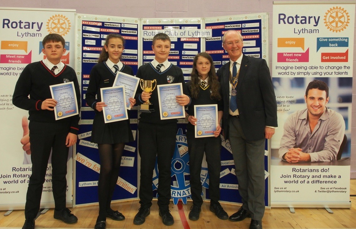 Rotary Technology Tournament winners - P3150139