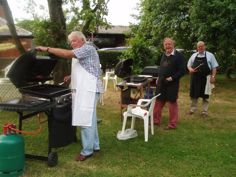 Summer BBQ - We 3 chefs of Lambourn are.