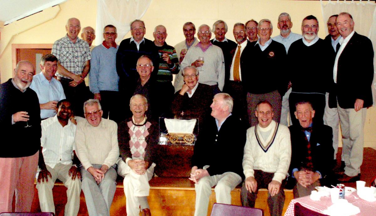Club Archives - Club Members at Pres Ian Ellis's Party in 2007