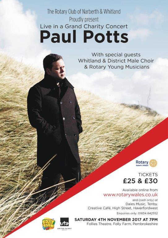 Paul Potts:  Celebrating 10 Years - Paul Potts Poster 