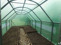 The Martins Garden - Helping Mental Health - Polytunnel ready for planting