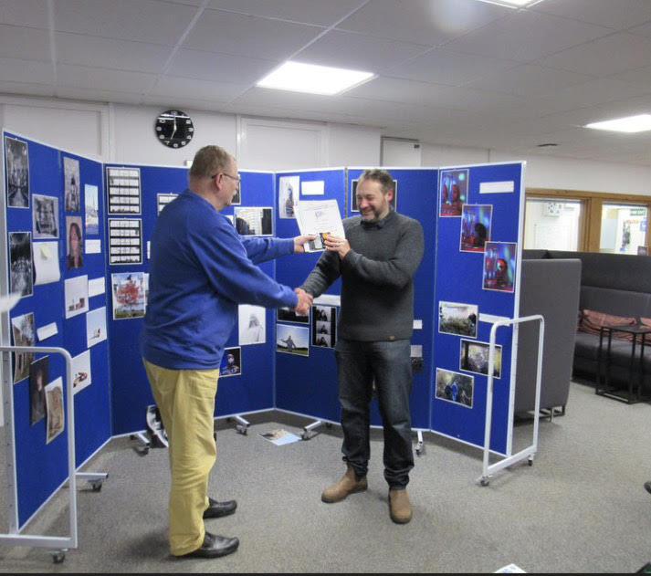Young Photographer Competition 2023 - The Young Photographer competition judging took place at Beaminster School on the 15th November 2023
Certificates and prize vouchers were awarded to Mr.Paul Haigh Whowill present them to the winners who were not able to attend on the night