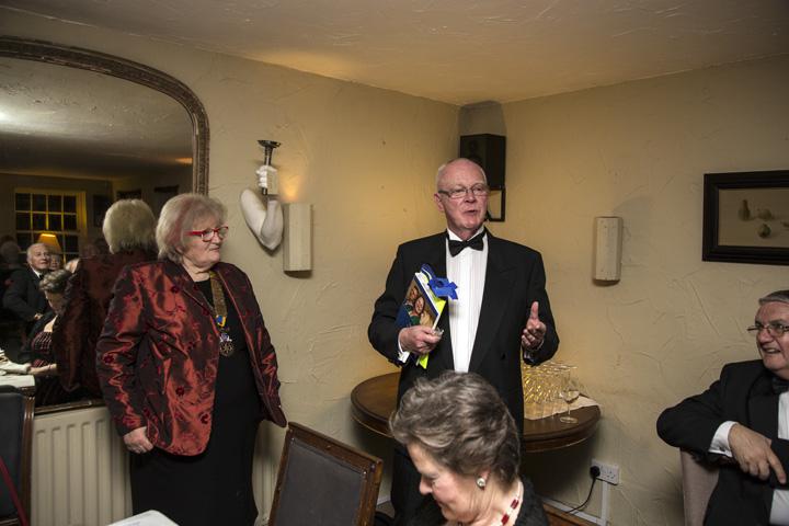 President's Night @ Charles Napier Restaurant - Jeannette Matelot Green (left)
