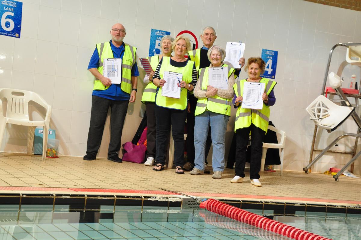 Purley Swimathon 2018 - Pictures - Purley Rotary's Lane Counters