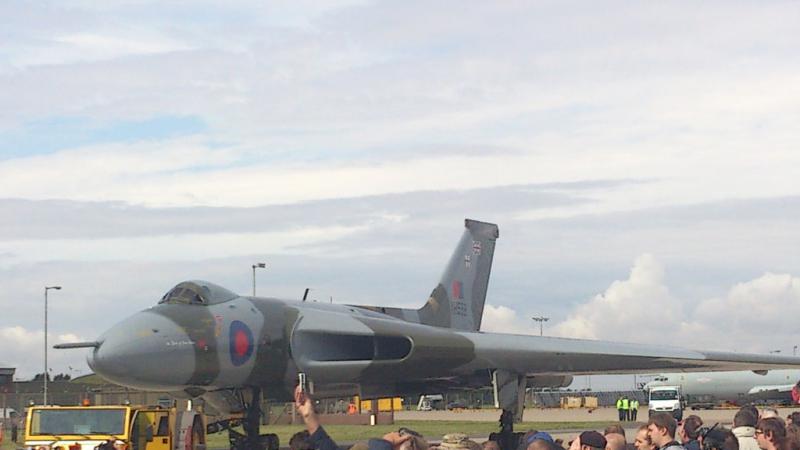 Vulcan &. Lancaster Rendezvous 21 August 2014 - RAF Waddington 210814 010