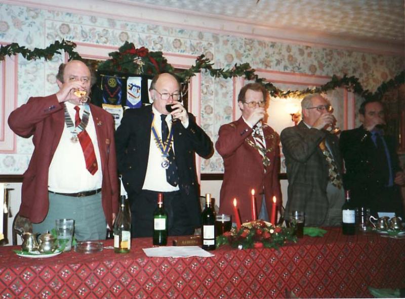 1996 Visit of RIBI President to RC of Southport Links - RC Southport Links Visit of RIBI President 1996 2
