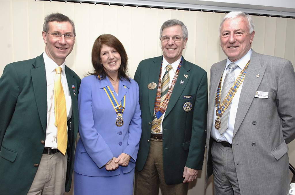 Rotary President Visit to Chestfield 14/2/08 - 