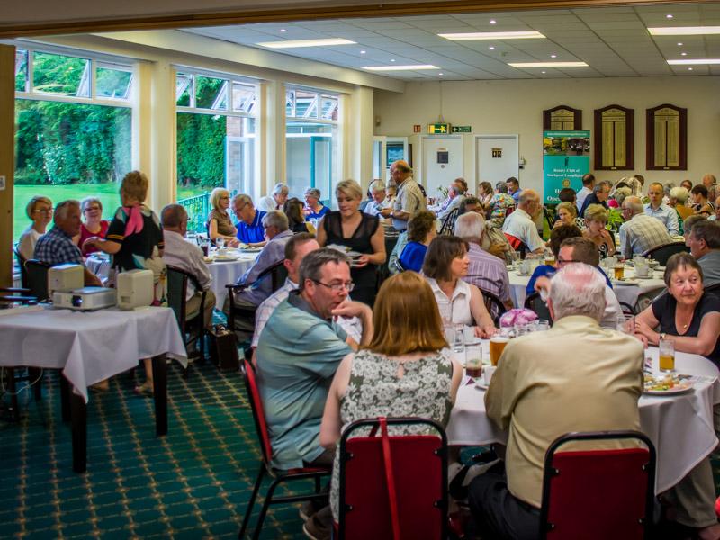Heatons Open Gardens  - A full house to celebrate the success of the Heatons Open Gardens event for 2015