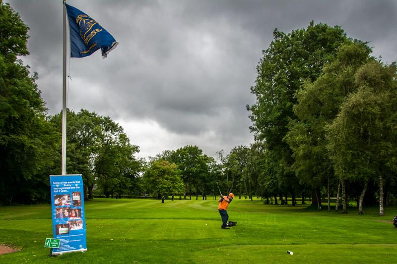 Charity Golf Day, Aug 21st. - Dark clouds gathering.