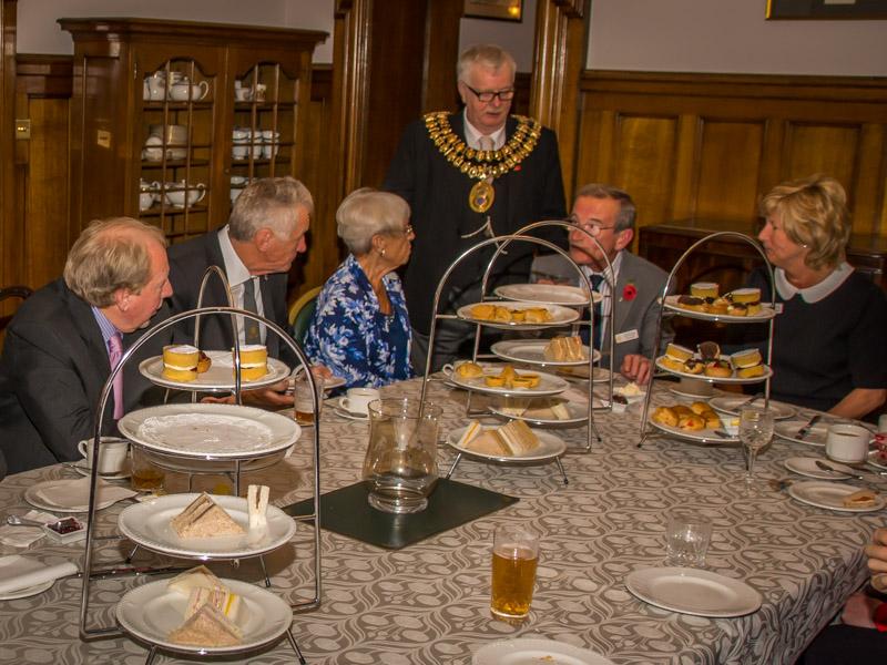 Tea with the Mayor and Mayoress of Stockport - 