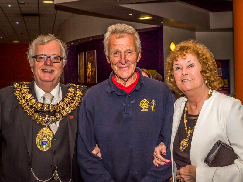 Walthew Cup - President with the Mayor and Mayoress.