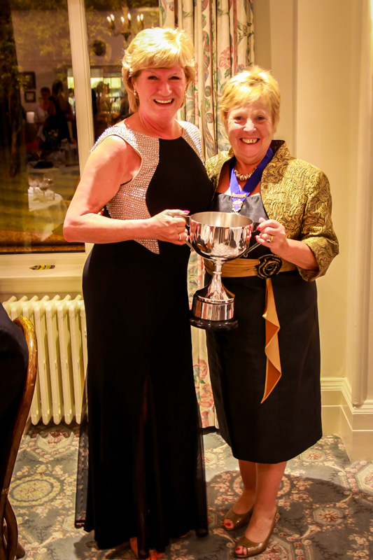 President's Night - Carol was presented with the Lamplighter of the Year Award