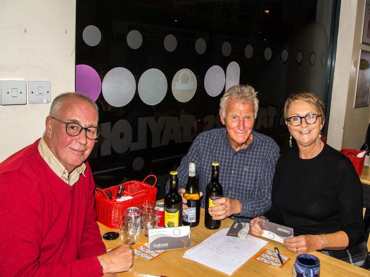 Fifth Wednesday - Richard Jane and Ray were the winning quiz team.