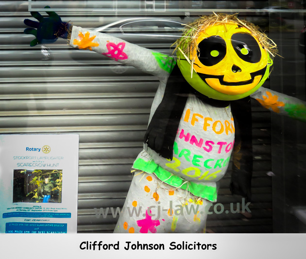 Scarecrow Hunt - Clifford Johnson Solicitors.