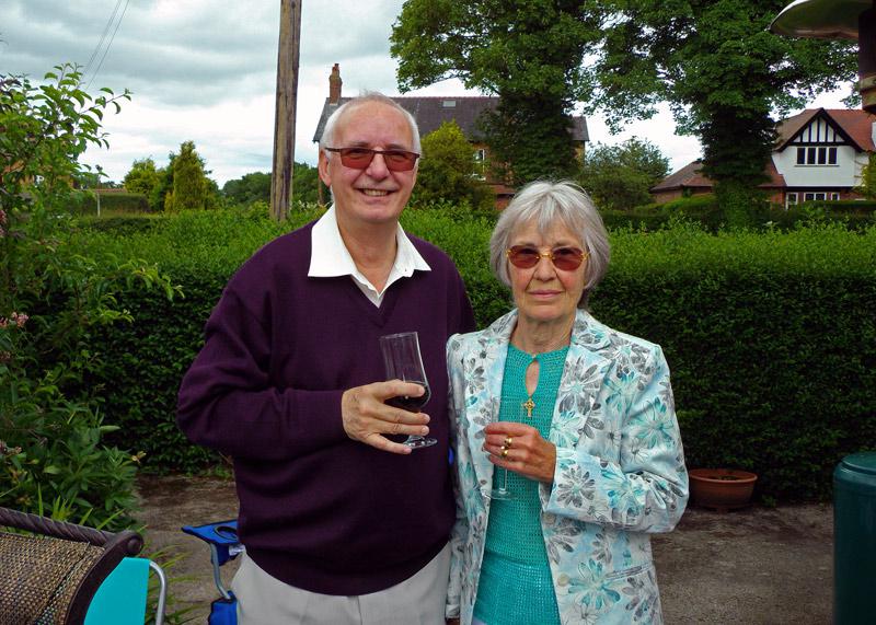 Summer Garden Party - Bill and Mary.