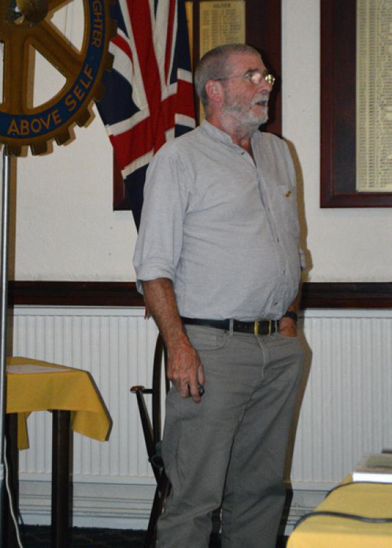 Speakers Evening - Rotarian Alan Brooks