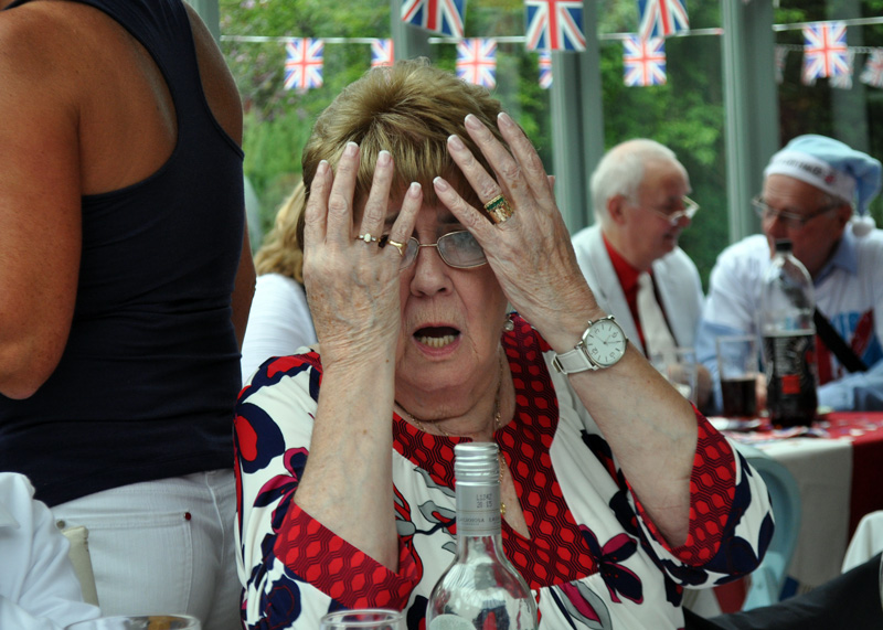 2012 06 05 Jubilee Party - The wine's all gone.