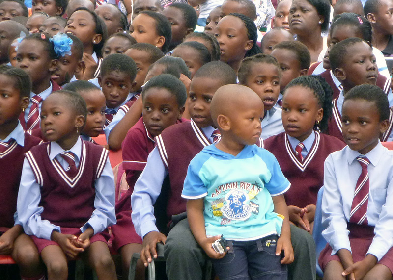 2012 Khensani Primary School - Some of the children.