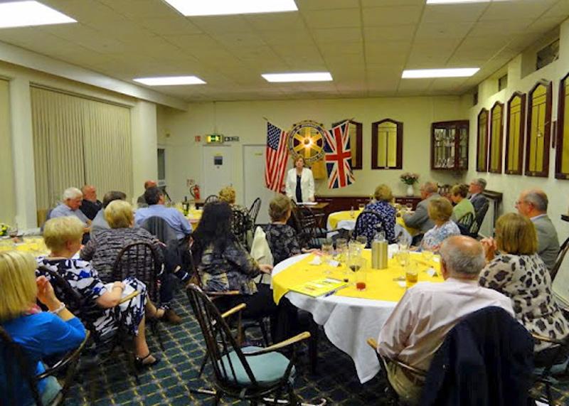 Speaker Evening - A packed room was well entertained.