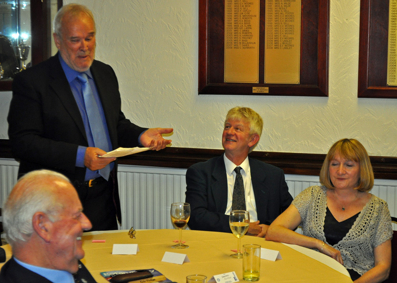 2012 06 06 Paul Harris Award Presentation - Jim Lowe, from Heaton Moor United Church.