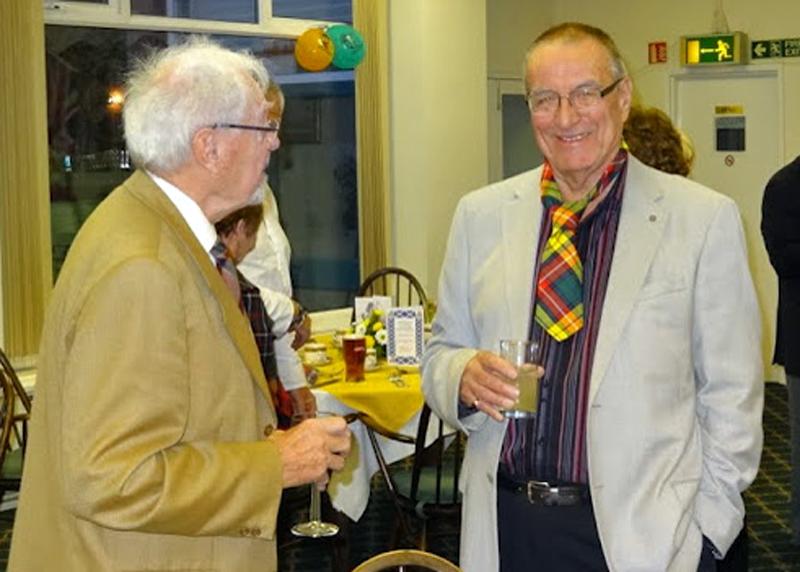 Robbie's 80th Birthday - Peter and Neil.