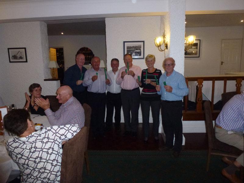 Rotary Rough Golf Weekend in Herm (18 - 20 October 2013) - The overall team winners