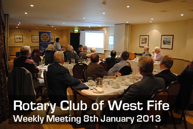 Business Meeting inc Presentation on Microloans Malawi - ROTARY CLUB OF WEST FIFE WEEKLY MEETING