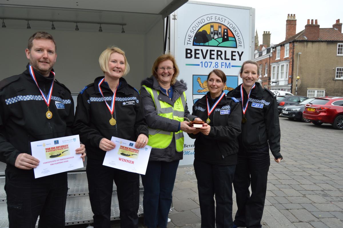 Beverley Charity Pancake Race 2019 - ROTARY BEVERLEY PANCAKE RACE 2019 IMG 0747