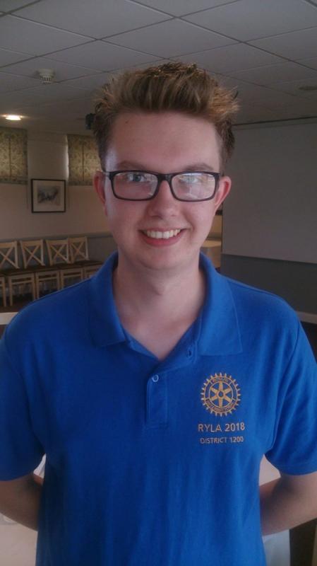 Rotary Young Leaders Award (RYLA) - Supported by Taunton Rotary Club to take part in the Youth Leadership Awards Programme