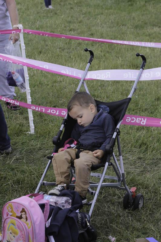 Supporting Cancer Research UK Race for Life - all I want is a nap