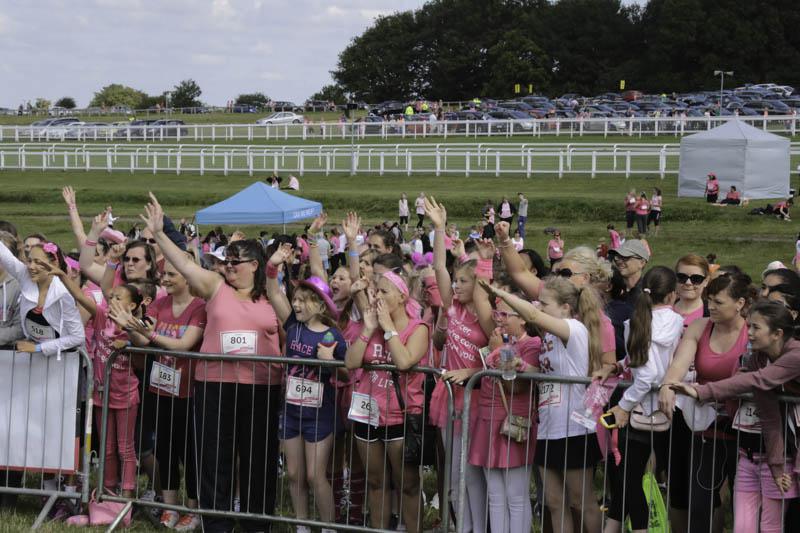 Supporting Cancer Research UK Race for Life - and the chanting