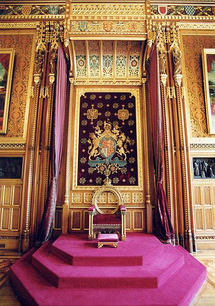 Visit to the Houses of Parliament 2008 - The Robing Room
