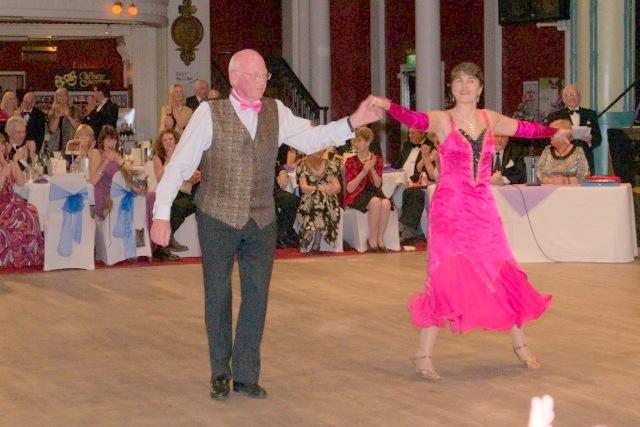 Strictly Come Rotary Dance Competition - Roger Binks and Maureen Reid dancing the Waltz