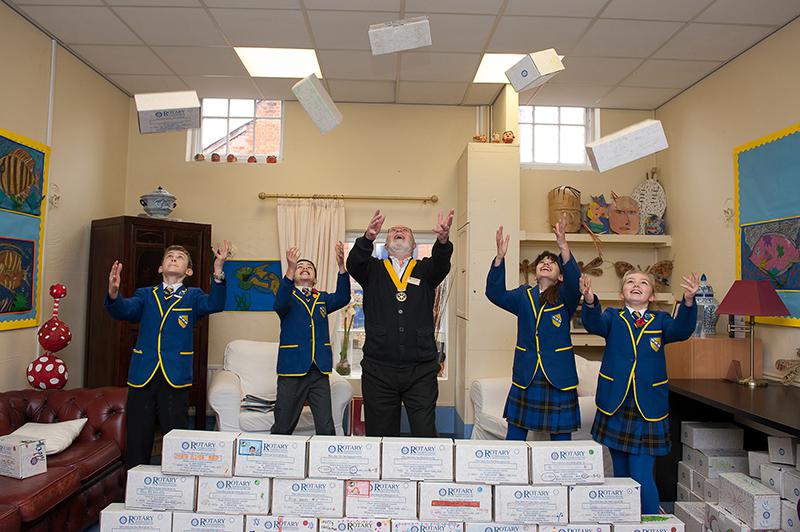  Rotary Shoebox Scheme at St Margaret's School Gosfield  - Rotary Club of Halstead  Shoebox Scheme  004