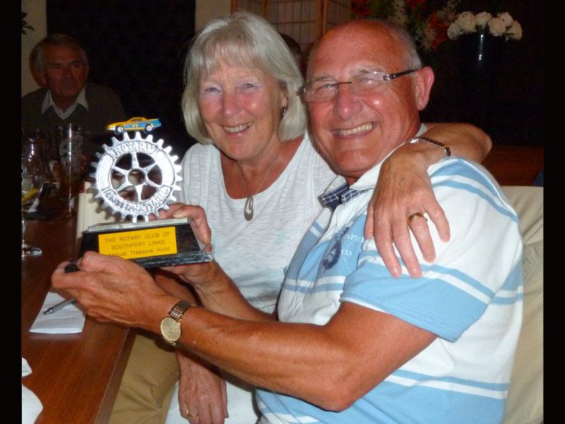  Walking Treasure Hunt - Rotary Club of Southport Links Tresaure Hunt 2013 Booby Prize winners
