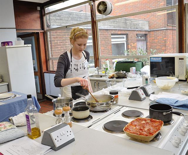 15 January 2011 - Jemma Wenman wins local heat of Rotary Young Chef Competition - Contestant Sophie Rollings
