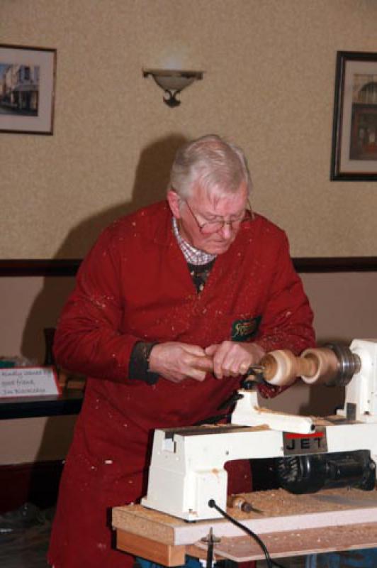 Our excellent speaker programme - A practical demonstration of woodturning