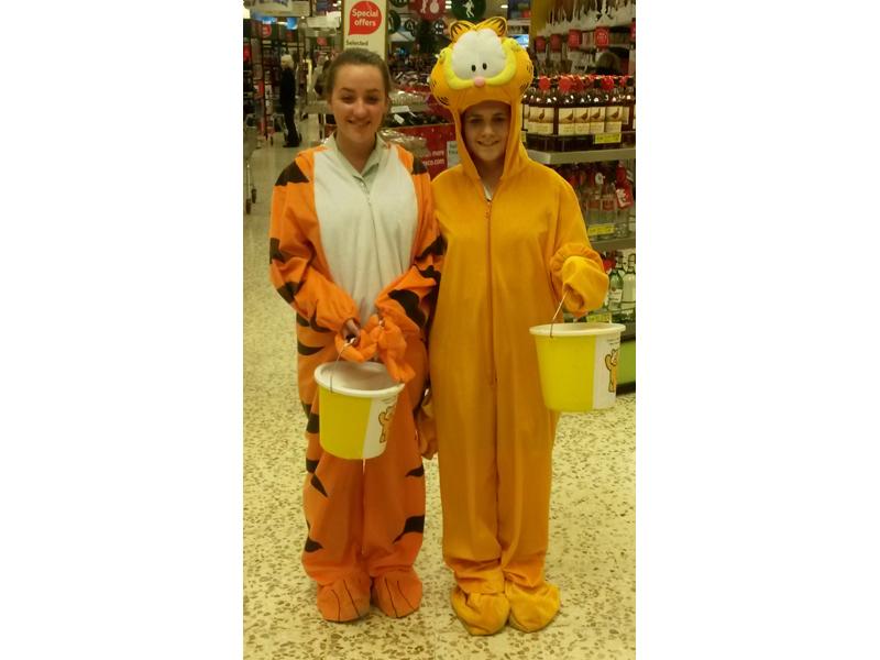 Children in Need Collection - Thanks to Greenbank Interact for their help