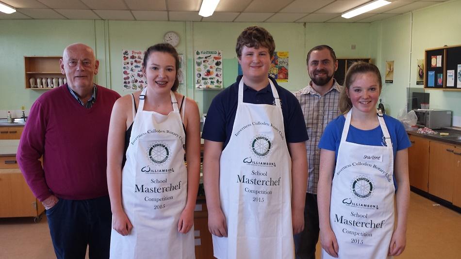 2015 Masterchef Competition - Round 2 at Inverness Royal Academy